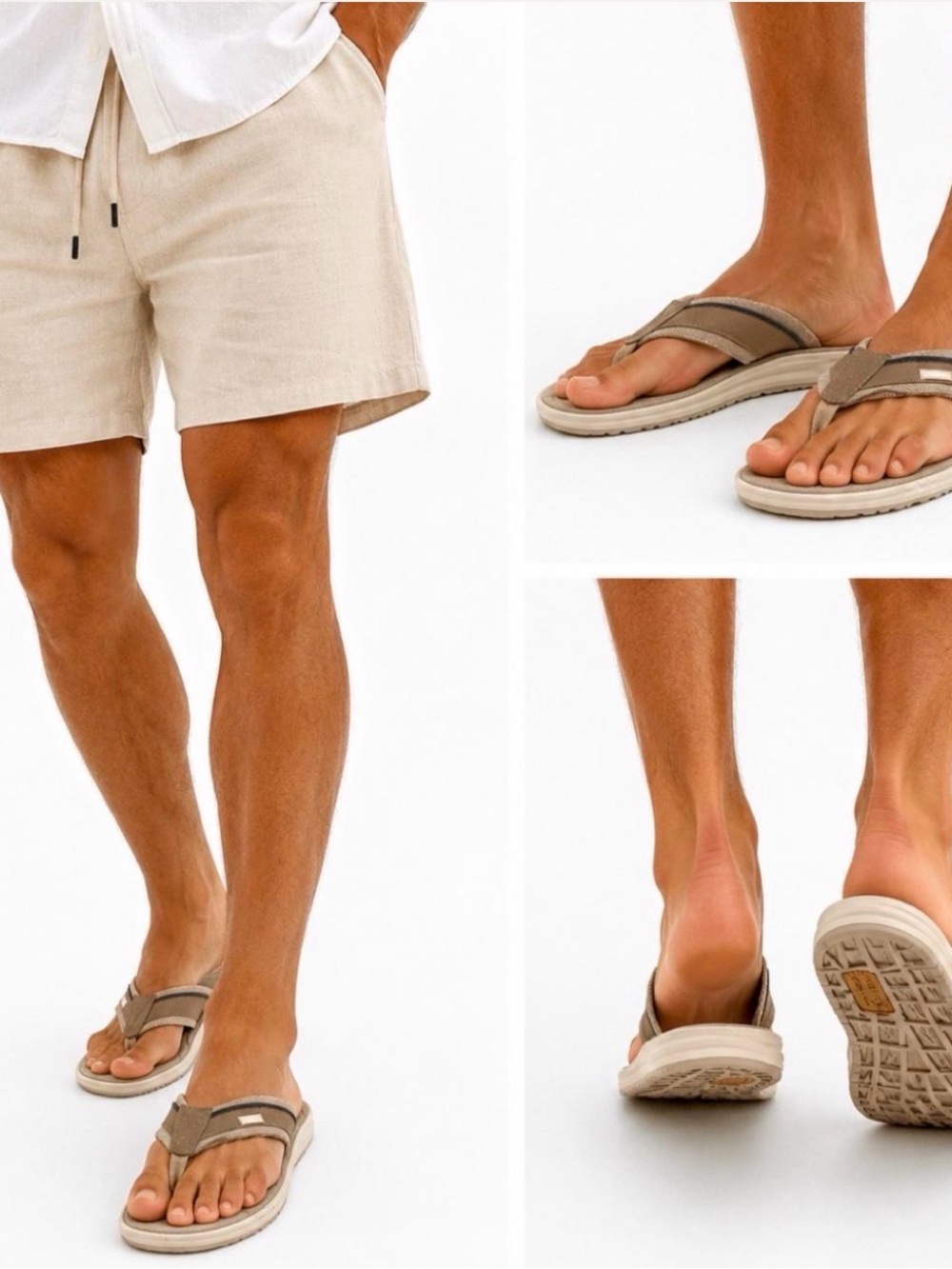 🔥 HEY DUDE SAMI FREE MEN’S FLIP FLOPS – SIZE 13